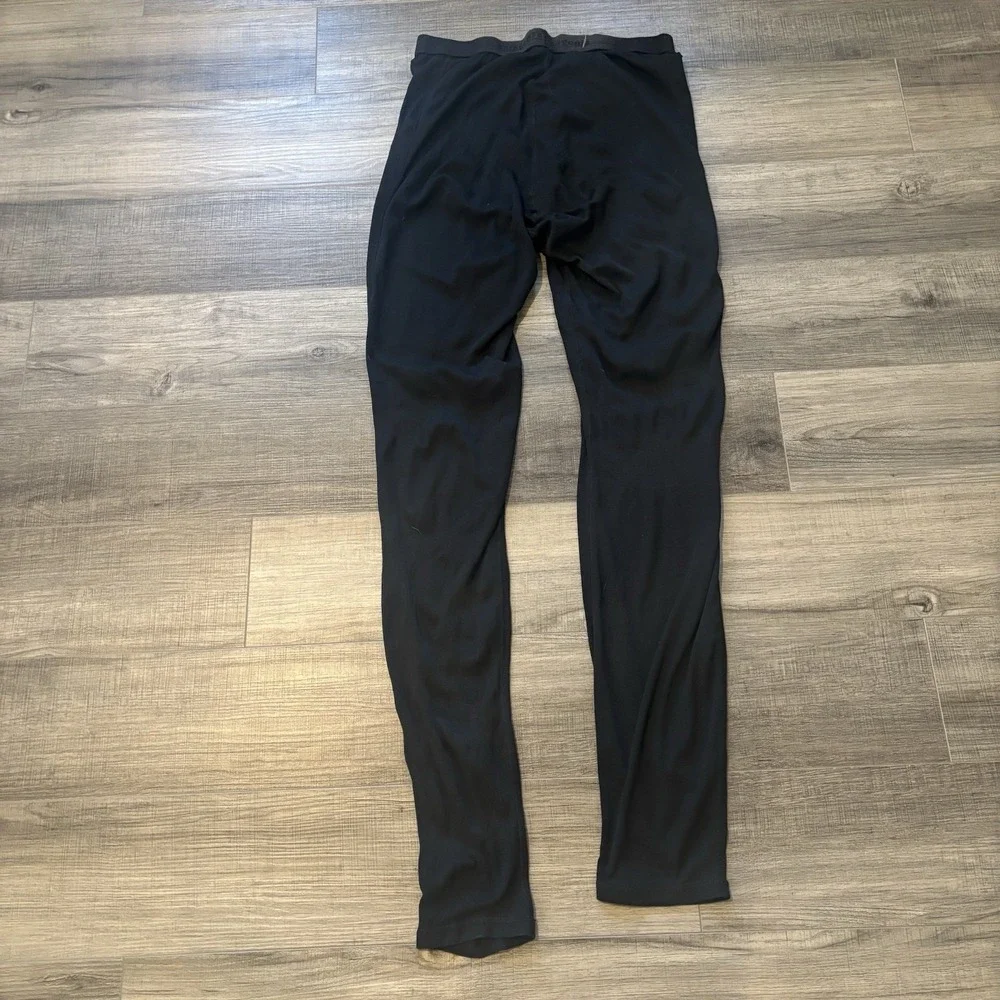 Patagonia Men's Large Capilene Base Layer Pants Black Stretch 44890